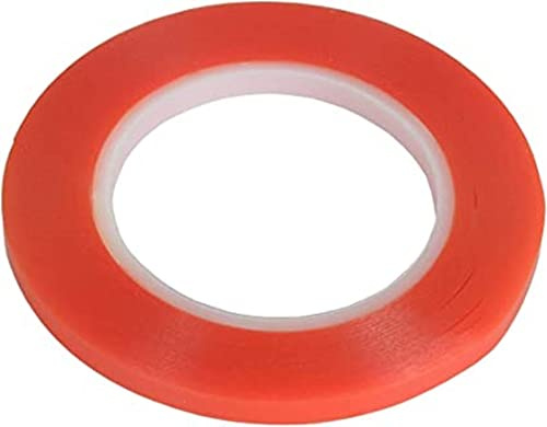 Mr. Gadget's Solutions Ruban adhésif double face rouge de 3 mm pour réparation d'écran LCD d'ordinateur portable, téléphone