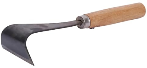 BCOATH Metall Baumrinden-abziehwerkzeug Mit Ergonomischem Holzgriff Langlebiger Handgeschmiedeter Rindenschaber Zum Effektiven Entfernen Von Baumrinde Leichtes Gartenwerkzeug Für Baumpfle