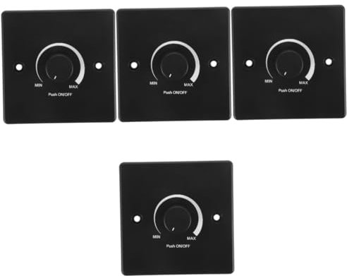 Gatuida 4pezzi Interruttore Led Dimmabile Per Yacht e Camper Design Elegante Compatibile Con Led Facile Installazione e Integrazione Nel Di Illuminazione