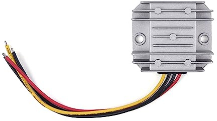 WSOLDMA DC 12V/24V to 5V Power Converter Buck Regulator Step - Down Voltage Supply Module Designed for Automotive Use (3A 15W)
