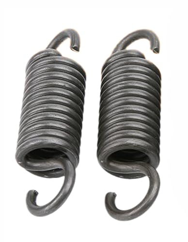 Doppelhaken Spannfedern 8 mm Drahtdurchmesser, 60 mm OD, 320 mm Freie Länge, Federstahl Verlängerte Zugfeder, 1 Stück