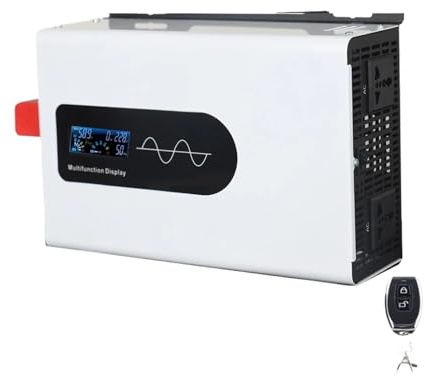Power Inverter Inverter Potenza Solare Fuori Rete Portatile Da 12V 24V E 48V CC A 110V 120V E 220V 10000W 8000W A Onda Sinusoidale Pura 10 KW Convertitore(24V,220V(60HZ),B10000W)
