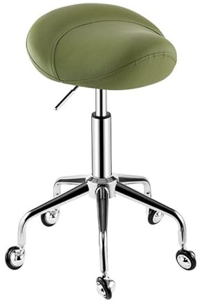 Ergonomisk Sadelpall,Swivel Sadel Rolling Hydraulisk Pall, For Studio, Kontor, Skrivbordsstolar Hemma(Color3)