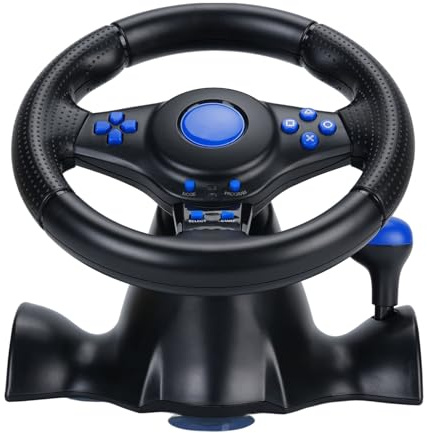 XUMIUZIY Rennrad mit Pedalen und Linearen Pedalen, Realistisches Vibrations-Feedback, Humanisiertes Design für für die Rallye-Weltmeisterschaft
