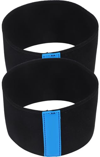 FRCOLOR 2 Pièces Housses de Protection pour Bottes de Patinage Noir en Polyester et Coton, Design Pratique pour Protéger les Chaussures de Roller à Usage Domestique en Voyage