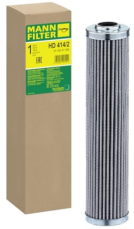 MANN-FILTER, HD 414/2 Hydraulik | Für Off-Highway, Hydraulikölreinheit, Höchste Filtrationsleistung, Hydraulischer Motorschutz, Echte OE-Technologie