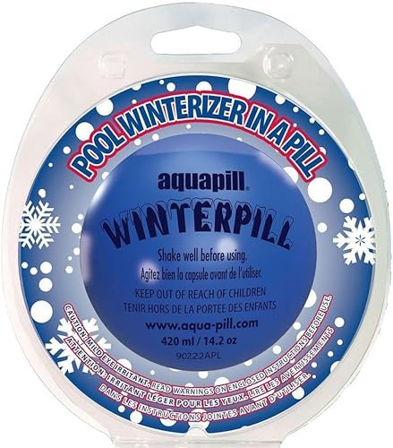 SeaKlear AquaPill AP71 WinterPill Swimming Pool Winterizer Pill, Translucent Light Yellow, Pack of 1