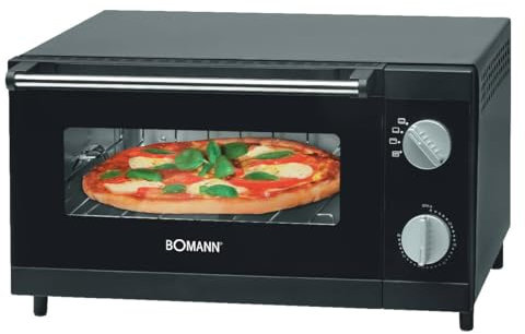 Bromann 622461 MPO 2246 CB Fours micro-ondes pizza, 1000 W, Noir