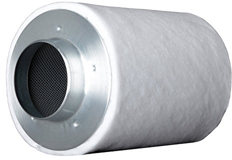 Prima Klima ECO Line AKF Aktivkohle-Filter für Rohrventilatoren - Luftfilter, Geruchsfilter, Abluft-Filter (240-m³ - 360-m³, 125-mm Flansch)