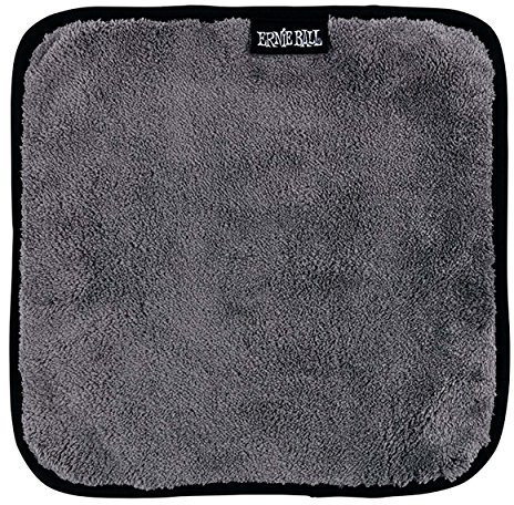 Ernie Ball Ultra-Plush Mikrofaser-Poliertuch, 30,5 cm x 30,5 cm