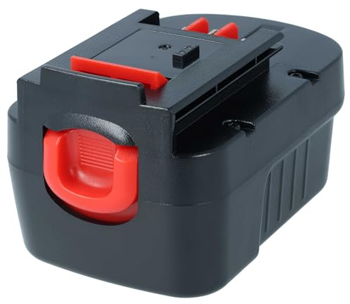 vhbw Battery Replacement for Black & Decker HPB14 for Power Tools (1500 mAh, NiMH, 14.4 V) | For tools (1500 mAh, NiMH, 14.4 V)