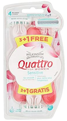 WILKINSON Einweg- & Spritztülle EXTREME4 FOR WOMEN PZ.3+1