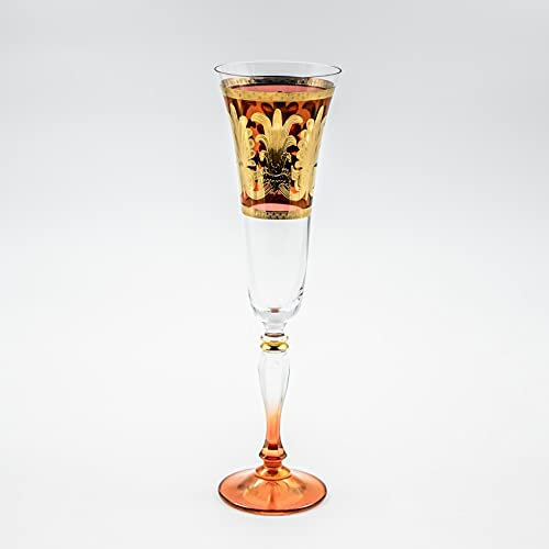 Set di 6 flute da champagne Jenna da 18 cl