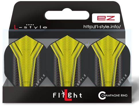 LSTYLE Dart Flights: L1 Pro/Kami/EZ Standard - für Soft Tip und Steel Tip Darts