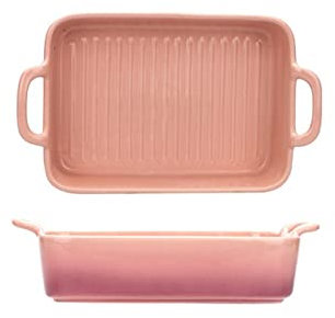 cooking teglia forno 9.5 pollici teglia da forno gradiente colore bakeware vassoio rettangolo cucina cucina teglia panino al forno di riso piatto piatto forno vassoio da forno 2 pz teglie da forno per
