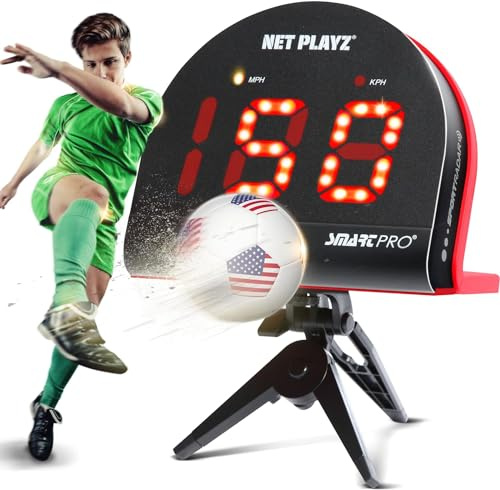Attrezzature e attrezzature per l'allenamento del calcio: radar, sensori di velocità (mani libere), pistole radar a velocità per calciatori