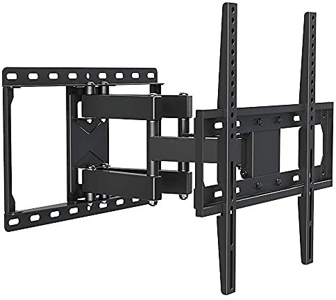 Soporte de TV, Soporte de Pedestal de Pared de TV de Acero Inoxidable para la mayoría de los televisores de 24-40 Pulgadas, Soporte de Pared de TV Giratorio e inclinable hasta 20 kg Altura de inclina