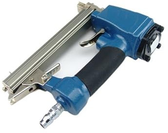 Grapadora neumática sin aceite Grapadora de alta r Grapadora de aire FF-1013J Pistola de clavos for enmarcar clavos de 10 mm de ancho Clavadora de aire de 6-13 mm 4-8 barras Diámetro de clavo de 0,6 m
