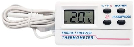 Thermomètre Numérique Pour Réfrigérateur Jauge Température Intérieure Extérieure LCD Thermomètre Pour Réfrigérateur Congélateur Pour Maison Le Restaurant Le