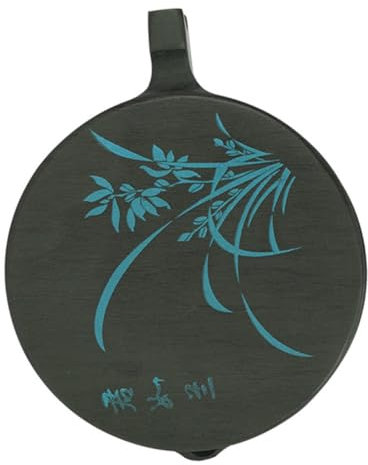 PHENOFICE Fischförmiger Orchideen-tuschstein Tintenfass Mit Deckel Tuschstein Zum Zeichnen Kalligrafie Mal-tintenstein Abgedeckte Tuschplatte