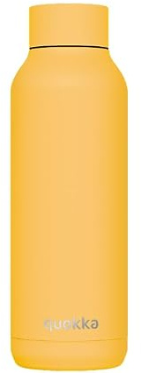 QUOKKA BOTELLA TERMO ACERO INOXIDABLE SOLID SAFFRON YELLOW 510 ML