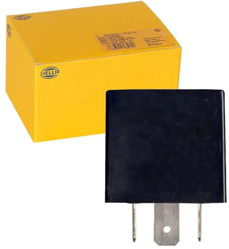 HELLA 4DB 007 218-001 Blinkgeber - 12V - 4-polig - gesteckt - elektronisch | Kompatibel mit: ALFA ROMEO 164, CITROËN AX, BX, BX Break, FIAT CINQUECENTO, DUCATO Kasten, DUCATO Panorama