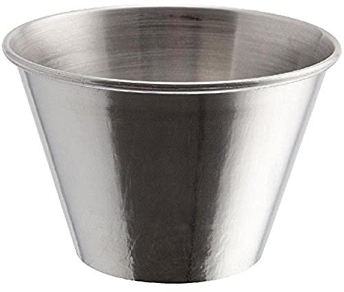Genware NEV-RAMST4 Ramekin, Stainless Steel, 4 oz.