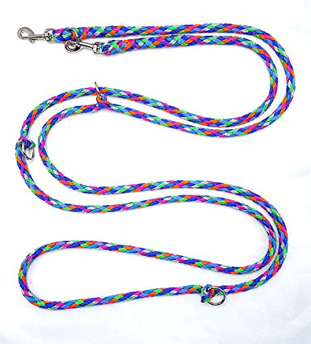 elropet Hundeleine f. kleine Hunde Doppelleine 2,80m 4fach verstellbar Florida