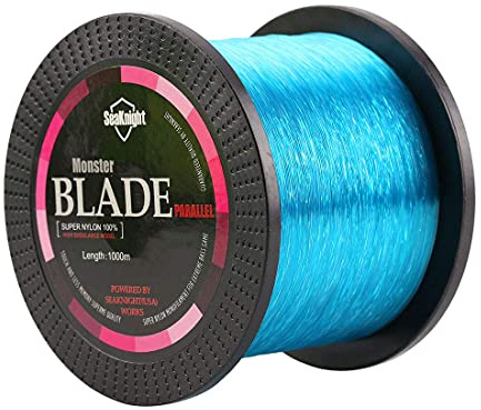 SeaKnight Blade Nylon Angelschnur Monofil Karpfen 500M/1000M Salzwasser Monofile Angelschnur Forelle 2-35LB Schwarz Weiß Blau Grün Gelb