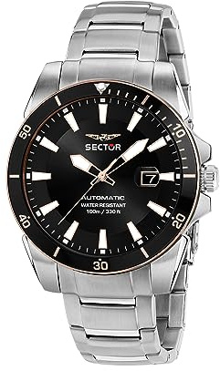 Sector No Limits Orologio Uomo, Automatico, Analogico, Collezione 450 - R3223276004