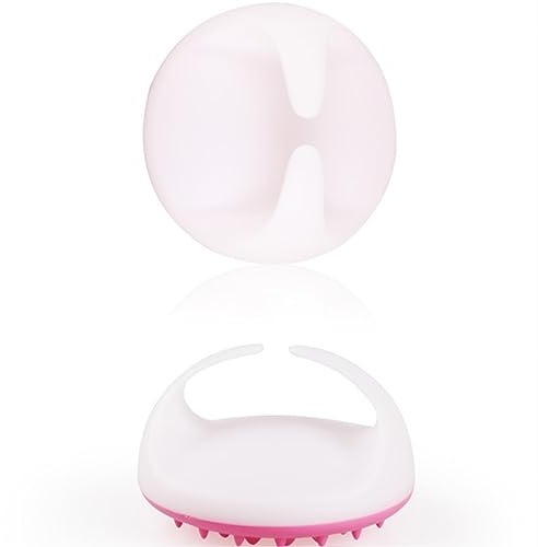 Körpermassagebürste aus Silikon mit Großem Bürstenkopf | Handliches Griffdesign, Kompakte Form, Elegante Ausführung, für Massage an Beinen