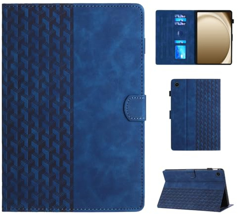 CASAFUNY Hülle für Samsung Galaxy Tab A9+/ A9 Plus 11 Zoll 2023,Blau | Multi-Winkel,Folio Schutzhülle mit Auto Schlaf/Wach,Tablette Hülle für Galaxy Tab A9 Plus 2023