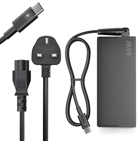 ANTWELON 65W 45W USB C Laptop Charger for Lenovo Thinkpad Yoga Chromebook, HP Spectre EliteBook Dell Latitude XPS Acer Asus MacBook 20V 3.25A Universal Type C Power Adapter