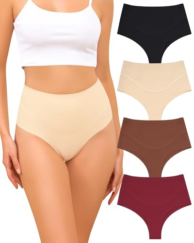Levao Fajas Reductoras Mujer Tanga Braga Invisible Adelgazante sin Costuras Moldeadoras Vientre Plano Thong String Abdomen Cintura Alta Shapewear