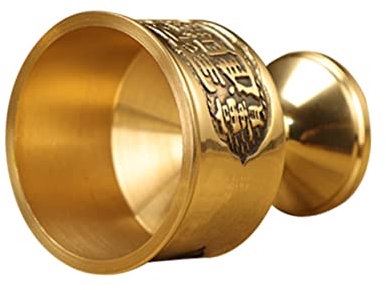 Alipis 1pezzi Tazza in Metallo e Rame Decorazione Per Tazze Arredamento Da Espositore Da Scrivania Decorazione Per Cucina