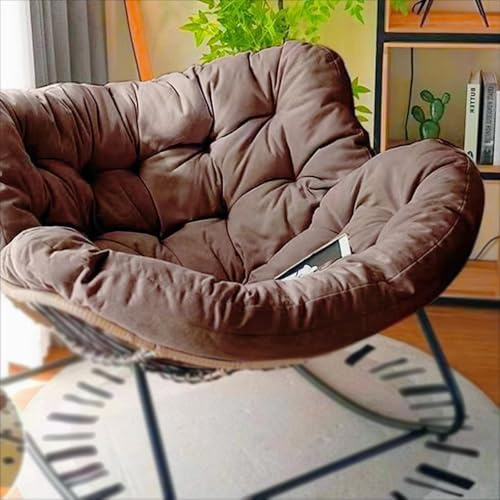 SHJDBF Rocking Chairs Cushions for Adults Indoor Outdoor Egg Freestyle Chair Cushion 4×37.4 ×45.2 Rocking Chair Cushions Non-Slip with Soft Cotton filling Comfortable Upholstered