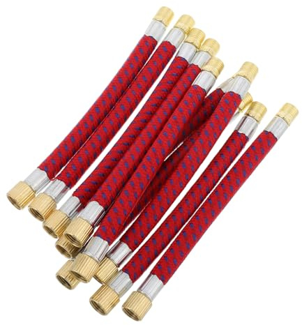 VICASKY 10pcs Mini Portable Sports Ball Pump Replacement Hose Tube Extension for Basketball Soccer Football Rugby Volleyball Hand Pump for Inflatable Bed Paddling Pool