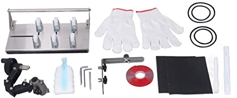 Kit de cortador de vidrio Herramienta de cortador de botella de vidrio de acero inoxidable para cortar botellas de licor de cerveza en las velas Cambilleras Campos de viento