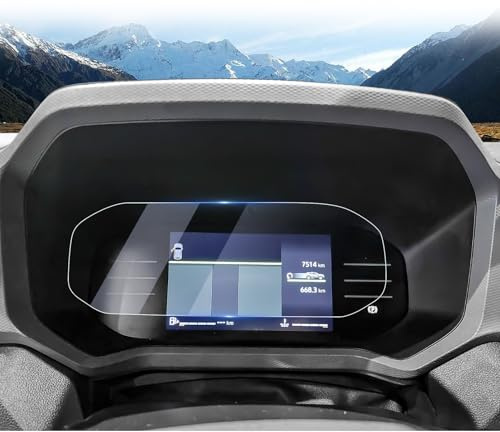 LUWU Pack of 2 Compatible with Dacia Duster 3 III 2024 2025 Instrument Panel Protective Film 7 Inch Digital Cockpit Nano Screen Protector 6H Scratch-Resistant Duster 3 Accessories