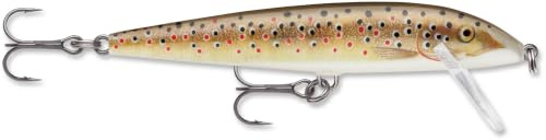 Rapala - Countdown Angelköder - Angelzubehör aus Balsaholz - Süßwasser Spinnköder - Hergestellt in Estland