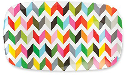 French Bull 72143 Ziggy Collection Rectangular Platter, Melamine