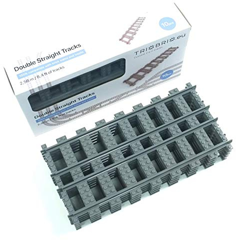 Trixbrix.eu Crossings (Double Straight Tracks Box 10 Stück)