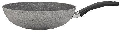 BALLARINI Parma by HENCKELS Padella antiaderente con coperchio, 28 cm, realizzata in Italia, resistente e facile da pulire