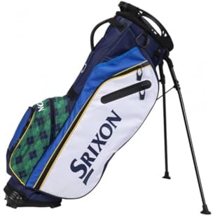 Srixon – The Open – Major Limited Edition Stand-Golftasche – 4 Schlägerteiler – 5 Reißverschlusstaschen, darunter eine mit Velours gefütterte Wertsachentasche und eine isolierte Umhängetasche – 2,5 kg