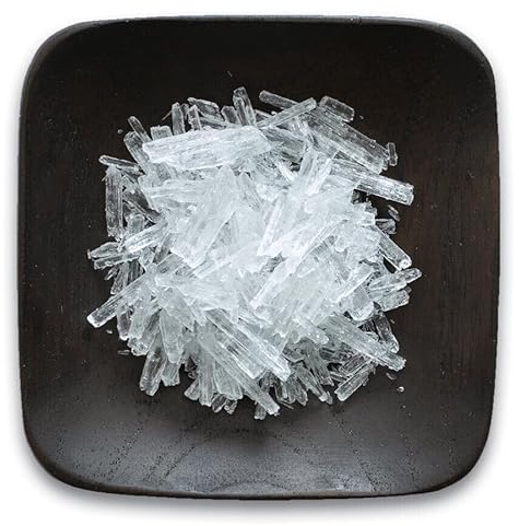 Hima Trading™ Natural Menthol Crystals Congestion Blocked Nose Relief Cold Flu Aromatherapy Premium Grade Quality! (100g)