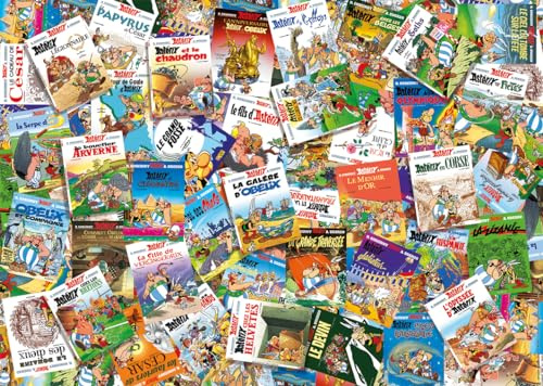 Nathan - 1000-teiliges Puzzle - Alben von Astérix - Erwachsene und Kinder ab 12 Jahren - Hochwertiges Puzzle My Heroes Collection - Adventure - 12000924