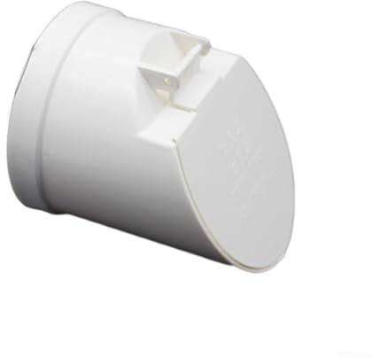 Scarico a pavimento, tubo di drenaggio in PVC di grandi dimensioni, scarico a pavimento, anti odore, copertura per tubi di drenaggio (50 mm)