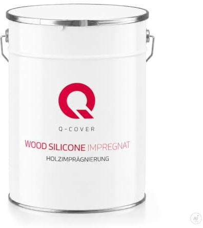 Impregnante per legno Grigio Scuro 7046 5L — idrorepellente Q-COVER