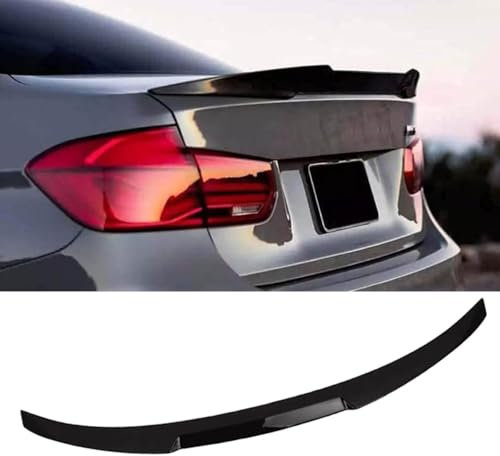 QPDDFG Auto Heckspoiler für BMW F22 F23 218i 220i 228i 230i 2014-2019, Auto Heckspoiler Spoiler Auto Heckflügel, Heckspoiler Flügel Dachspoiler Kofferraumspoiler, Dekoration Zubehör,A Bright Black