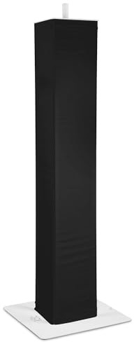 Vonyx DJP170 Totem DJ con base pieghevole per giochi di luce massimi 30 kg - Lycra in bianco e nero incluso, ideale per DJ mobili, discoteche e lounge bar